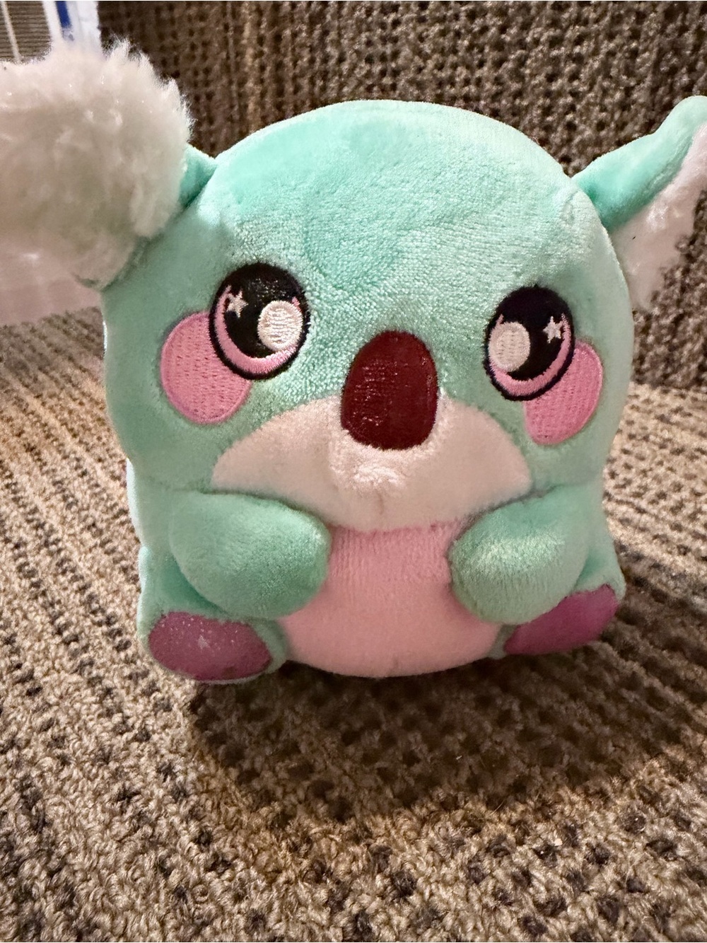 Plush Mint & Pink Koala Squishy Stuffed Animal plumpers